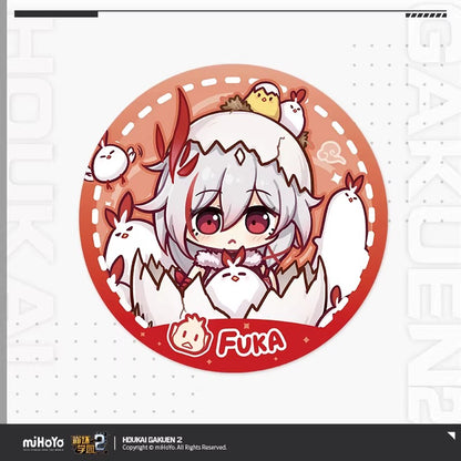 Badge en PU [Houkai Gakuen 2] - Zodiac Fantasy series (Aleatoire)