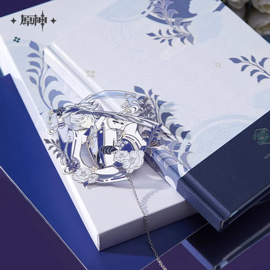Notebook avec Bookmark Metal [Genshin Impact] - Kamisato Ayato Impression Collection
