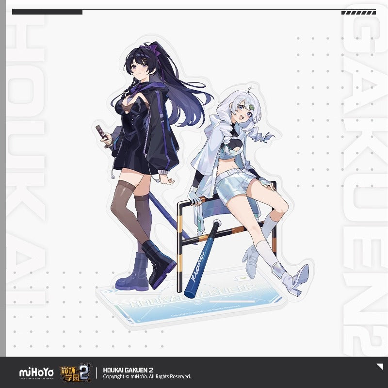 Acrylic Stand [Houkai Gakuen 2] - Kiana / Mei - Best Partner