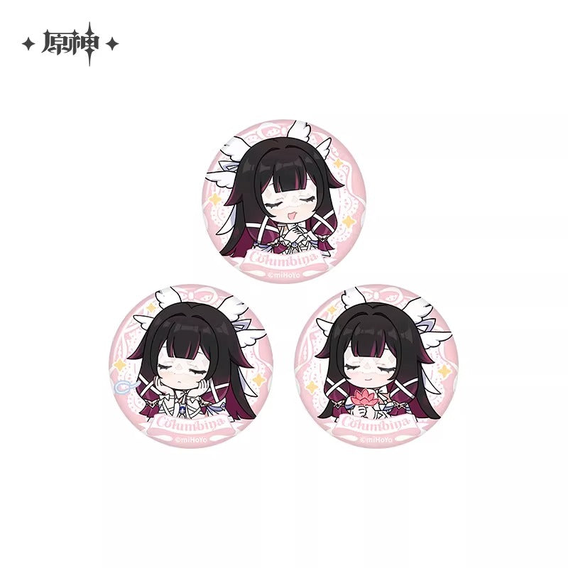 Trading Badge [Genshin Impact] - Columbina - Blessing of the New Moon series (Aléatoire)
