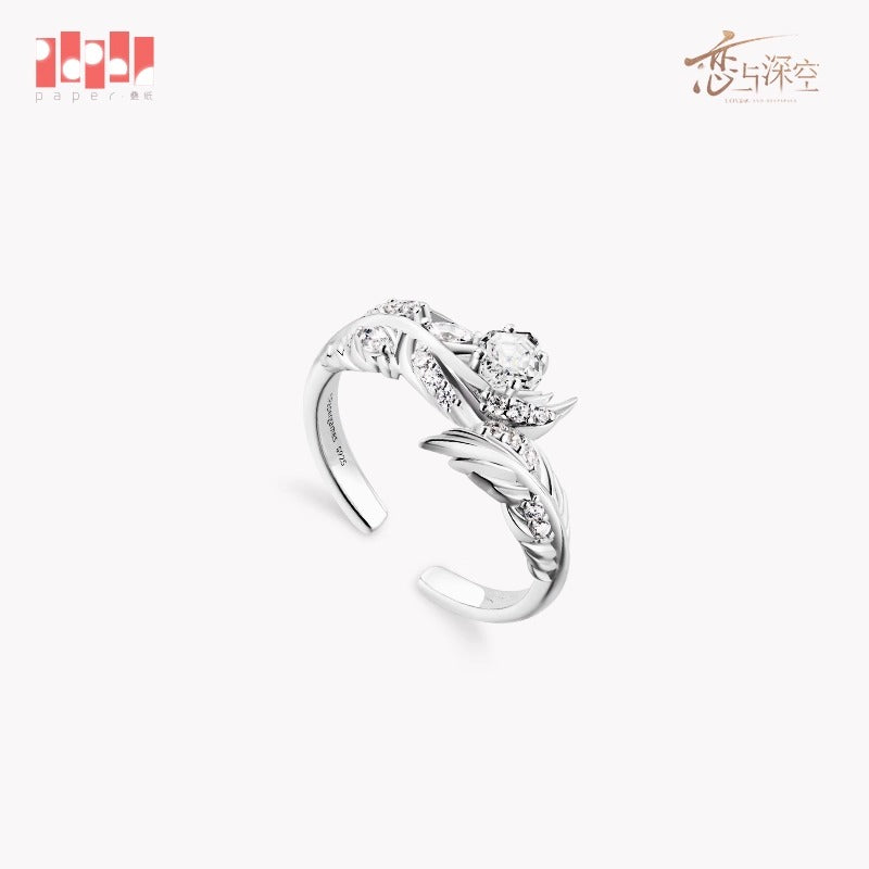 Bague d'engagement [Love and Deepspace] - Sylus / Qin Che - Soul Feather - Eternal Dusk and Lasting Bond (Copie)