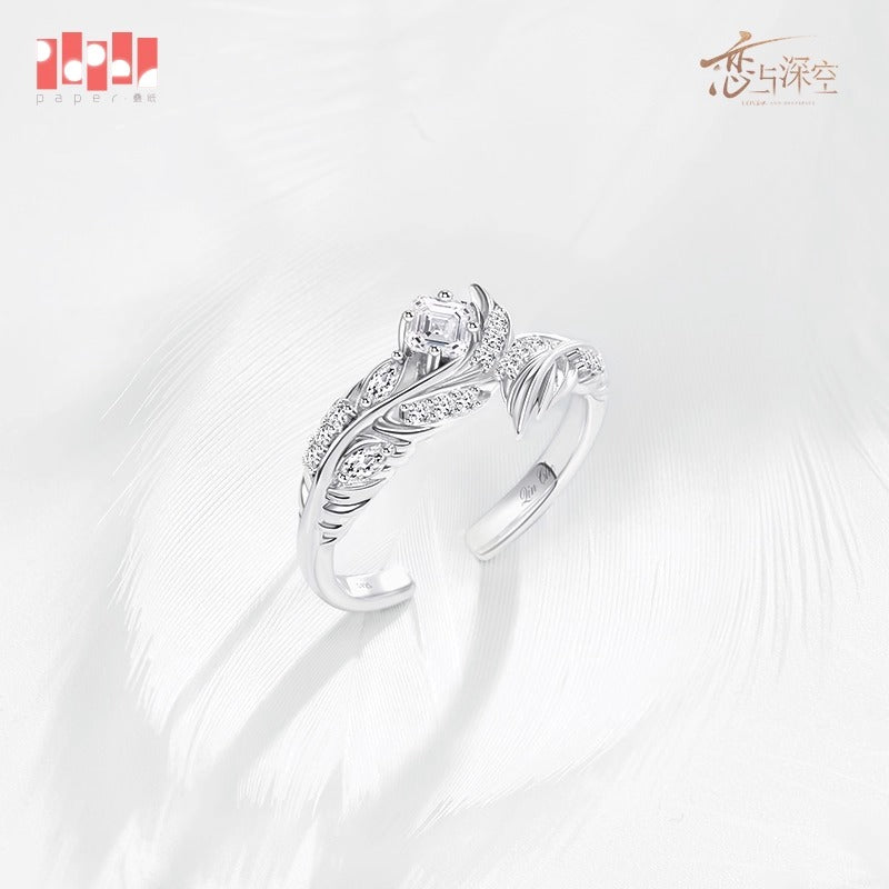 Bague d'engagement [Love and Deepspace] - Sylus / Qin Che - Soul Feather - Eternal Dusk and Lasting Bond (Copie)