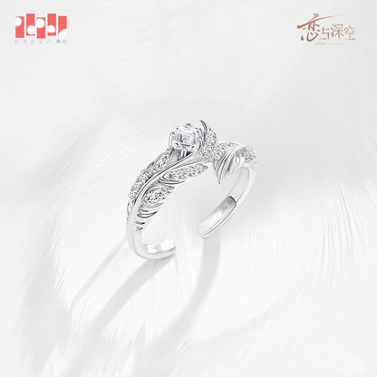 Bague d'engagement [Love and Deepspace] - Sylus / Qin Che - Soul Feather - Eternal Dusk and Lasting Bond (Copie)
