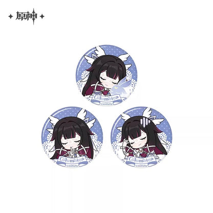 Trading Badge [Genshin Impact] - Columbina - Blessing of the New Moon series (Aléatoire)