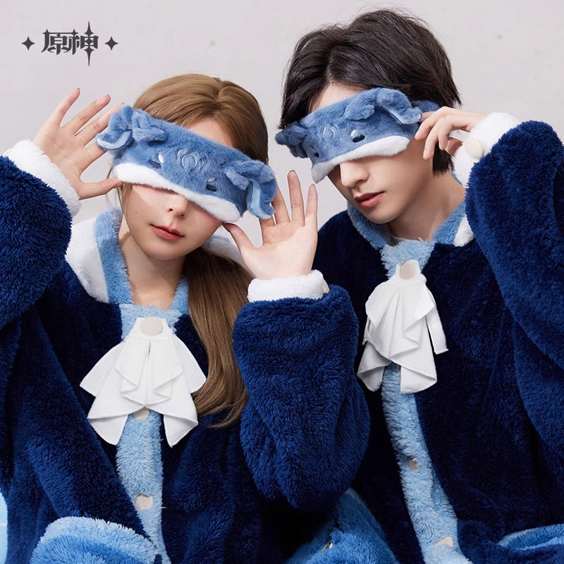 Peignoir Pyjama avec Masque [Genshin Impact] - Neuvillettes Impressions