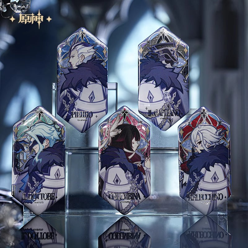 Badge [Genshin Impact] - Fatui Harbinger - Flame and Frost Series (aléatoire)