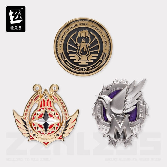 Metal Badge [ZZZ Zenless Zone Zero] - Faction series Vol.3