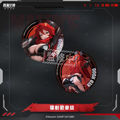 Badge Set [Goddess of Victory: Nikke] - Red Hood