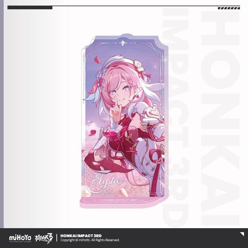 Acrylic Glitter Block [Honkai Impact 3rd] - Elysia