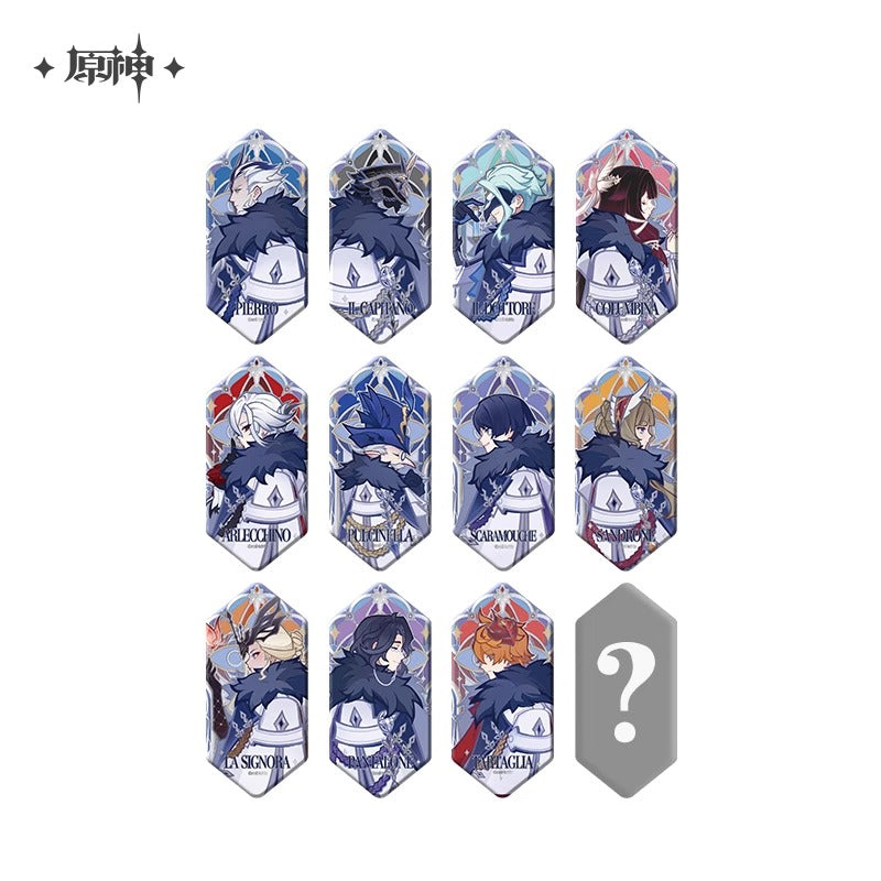 Badge [Genshin Impact] - Fatui Harbinger - Flame and Frost Series (aléatoire)