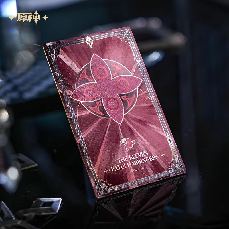 Carte Réfractive de Collection [Genshin Impact] - Fatui Harbinger - Flame and Frost Series (aléatoire)