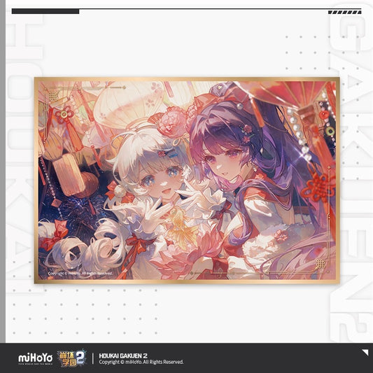 Acrylic Shikishi [Houkai Gakuen 2] - Kiana / Mei - Thousand Lights of Delights Series