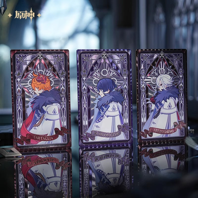 Carte Réfractive de Collection [Genshin Impact] - Fatui Harbinger - Flame and Frost Series (aléatoire)