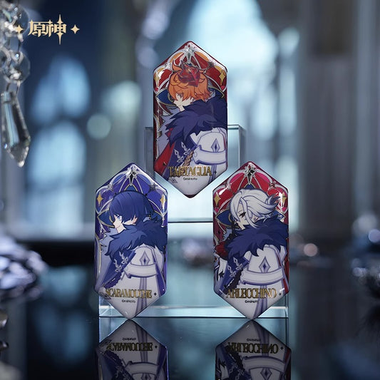 Badge [Genshin Impact] - Fatui Harbinger - Flame and Frost Series (aléatoire)