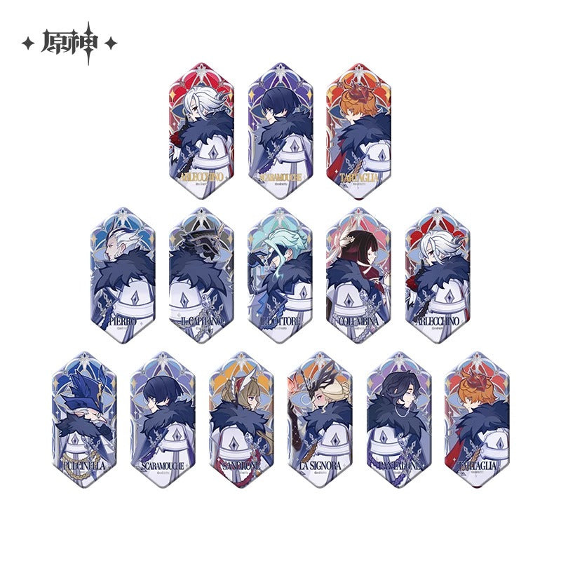 Badge [Genshin Impact] - Fatui Harbinger - Flame and Frost Series (aléatoire)