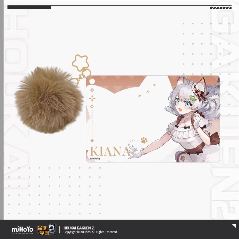 Acrylic Keychain avec Ponpon [Houkai Gakuen 2] - Zodiac Harmony series