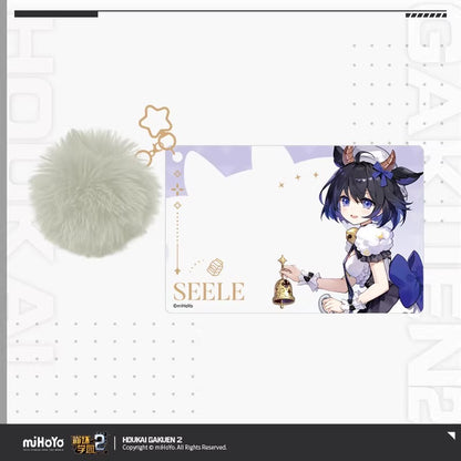 Acrylic Keychain avec Ponpon [Houkai Gakuen 2] - Zodiac Harmony series