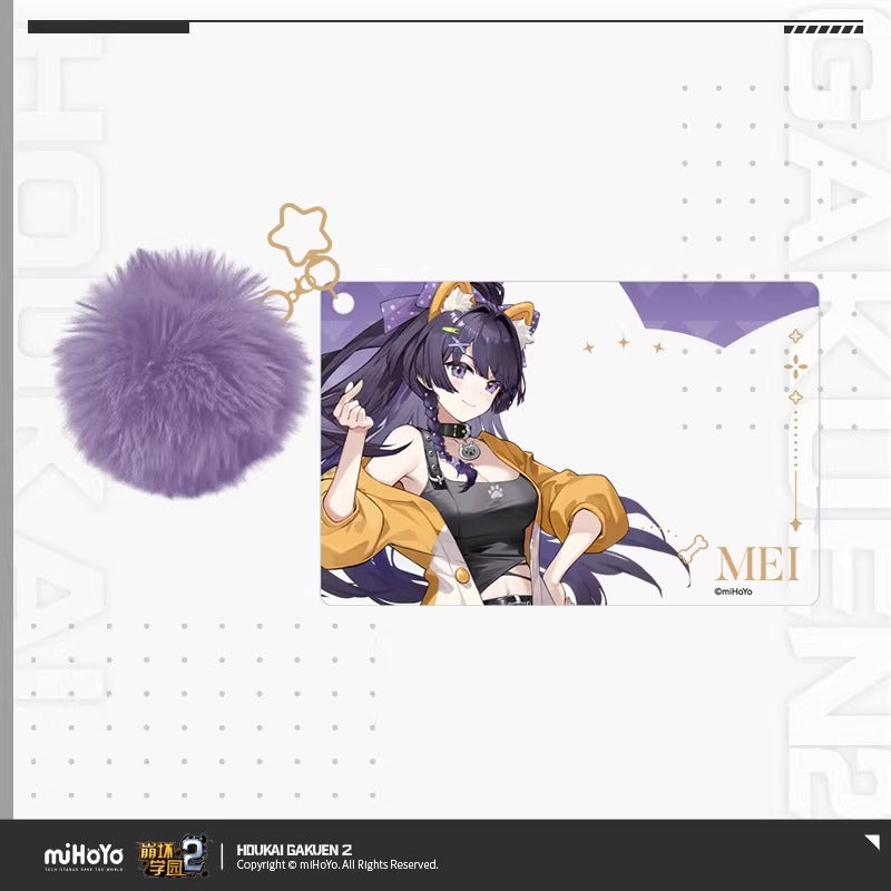 Acrylic Keychain avec Ponpon [Houkai Gakuen 2] - Zodiac Harmony series