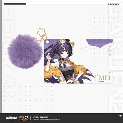 Acrylic Keychain avec Ponpon [Houkai Gakuen 2] - Zodiac Harmony series