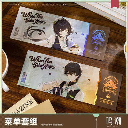 Ticket Laser Menu Set [Wuthering Waves] - Sunny Day Rendez Vous series