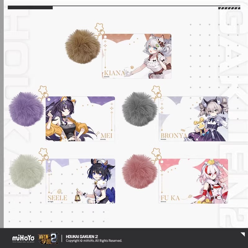 Acrylic Keychain avec Ponpon [Houkai Gakuen 2] - Zodiac Harmony series