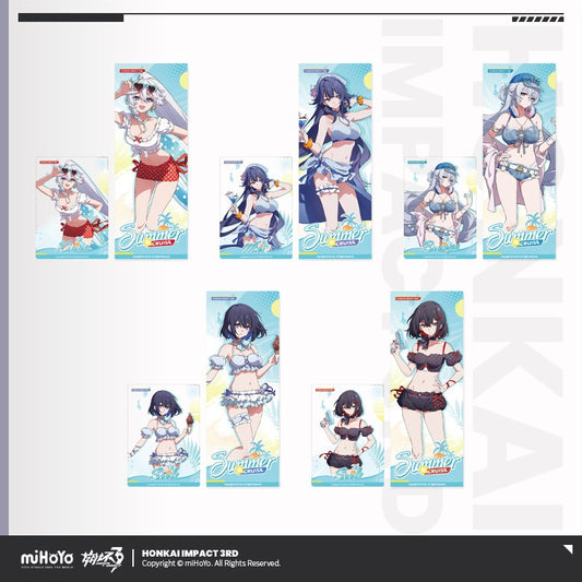 Ticket Laser et Carte PVC set [Honkai Impact 3rd] - Summer Cruise Vol.6 (Aleatoire)