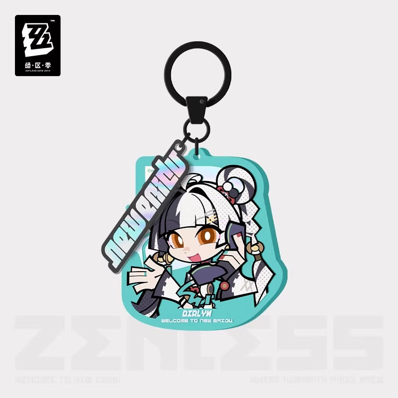 Acrylic Strap [ZZZ Zenless Zone Zero] - Krampus Compliance Authority - Chibi Series