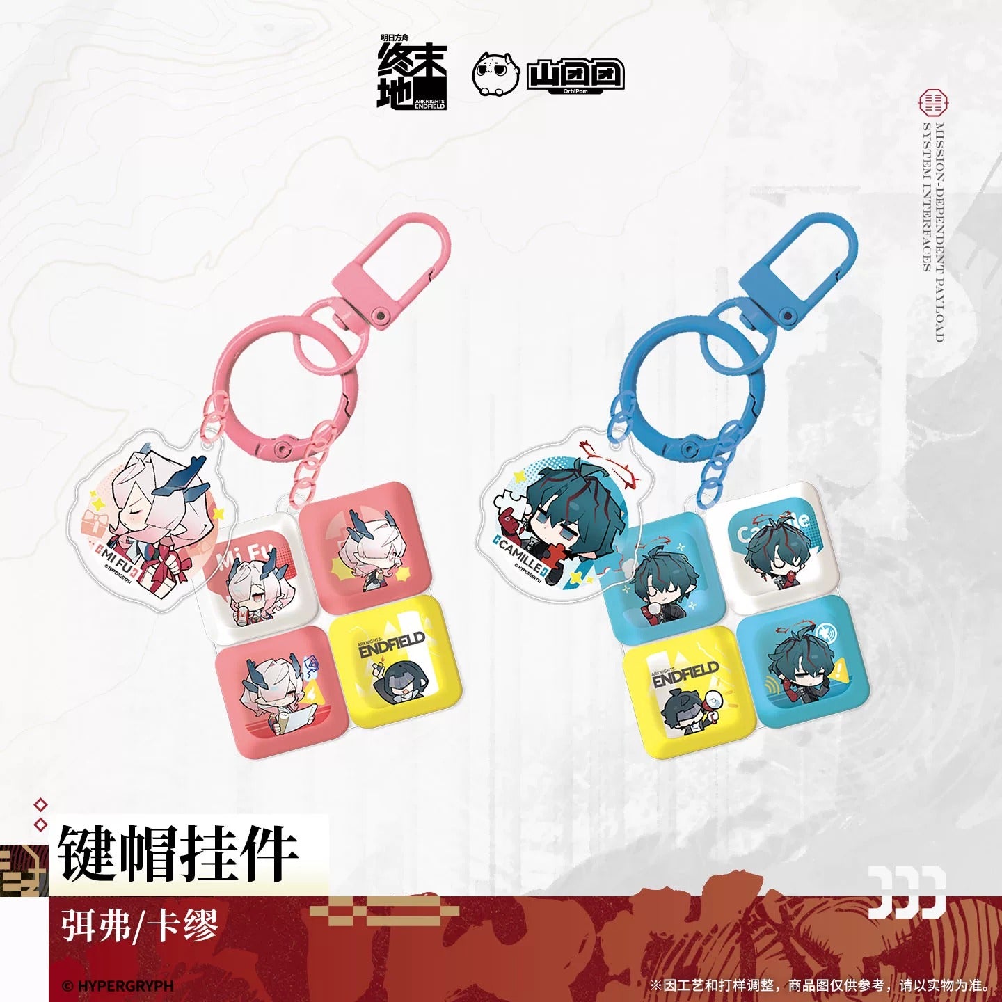 Keycap Charm [Arknights: Endfield] - Sketches of Lost Heirlooms