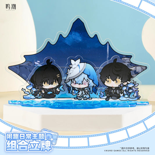 Acrylic Stand Diorama [Wuthering Waves] - Rover / Shorekeeper - Leisure and Daily Series
