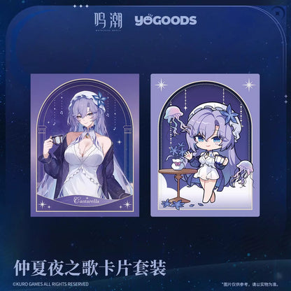 PVC Card Set [Wuthering Waves] - Midsummer Night Song series - YOGOODS Collab