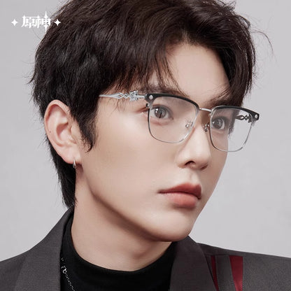 Paire de Lunettes [Genshin Impact] - Arlecchino "The Knave" Fatui Harbinger Impressions - Frost and Flames Series