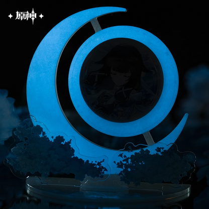 Acrylic Ornement Diorama Fluorescent [Genshin Impact] - Blessing of the New Moon series