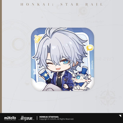 Badge [Honkai: Star Rail] - Chibi - Train Travel series - Luckin Cafe Collab General Sale