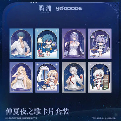 PVC Card Set [Wuthering Waves] - Midsummer Night Song series - YOGOODS Collab