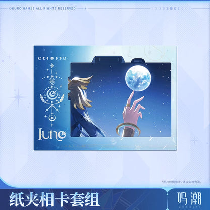 Paper Clip Card Set [Wuthering Waves] - Iuno's Eternal Moment - By Sun's Scourge, By Moon's Revelation