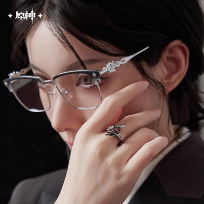 Paire de Lunettes [Genshin Impact] - Arlecchino "The Knave" Fatui Harbinger Impressions - Frost and Flames Series