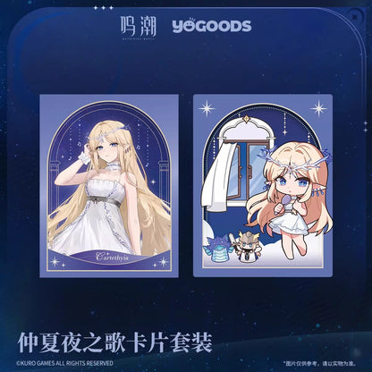 PVC Card Set [Wuthering Waves] - Midsummer Night Song series - YOGOODS Collab