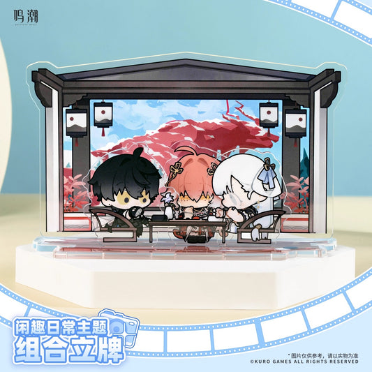 Acrylic Stand Diorama [Wuthering Waves] - Rover / Changli / Jinhsi - Leisure and Daily Series
