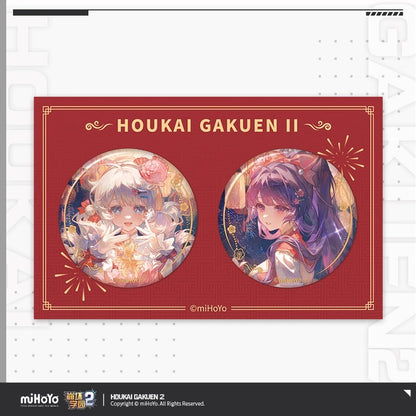 Badge Set [Houkai Gakuen 2] - Kiana / Mei - Thousand Lights of Delights Series