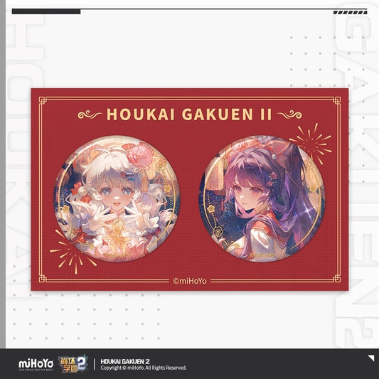 Badge Set [Houkai Gakuen 2] - Kiana / Mei - Thousand Lights of Delights Series