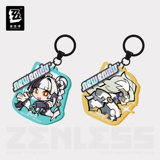 Acrylic Strap [ZZZ Zenless Zone Zero] - Krampus Compliance Authority - Chibi Series