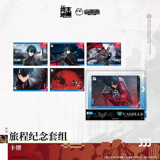 Cartes Avec Présentoir Acrylique [Arknights: Endfield] - Camille - Sketches of Lost Heirlooms