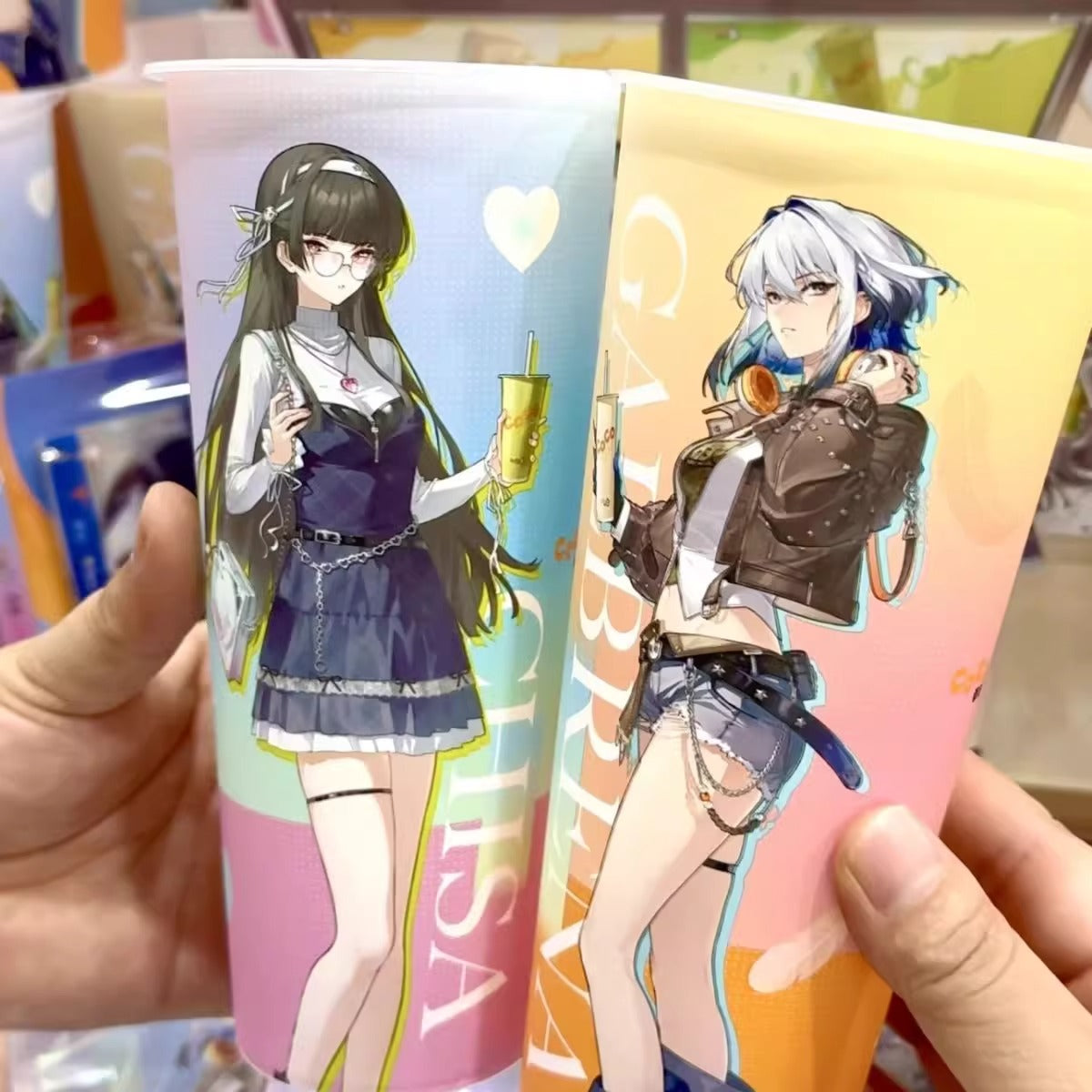 Gobelet + Sac en Papier Set [Wuthering Waves] - Chisa et Galbrena - CoCo Collab