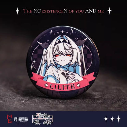 Badge [the NOexistenceN of you AND me] - Lilith - Sweetheart Nurse