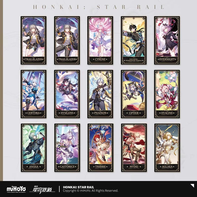 Carte Laser Commémoratives [Honkai: Star Rail] - Part B : Amphoreus - 3rd Anniversary Celebration