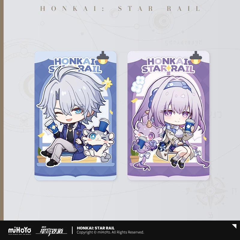 Carte de Collection [Honkai: Star Rail] - Chibi - Train Travel series - Luckin Cafe Collab General Sale