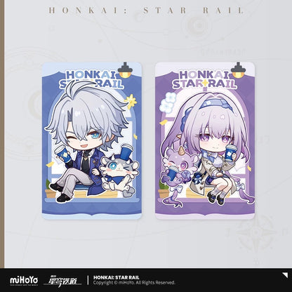 Carte de Collection [Honkai: Star Rail] - Chibi - Train Travel series - Luckin Cafe Collab General Sale