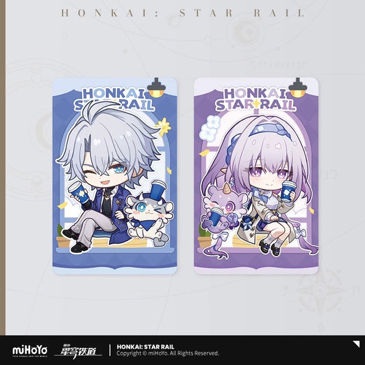 Carte de Collection [Honkai: Star Rail] - Chibi - Train Travel series - Luckin Cafe Collab General Sale