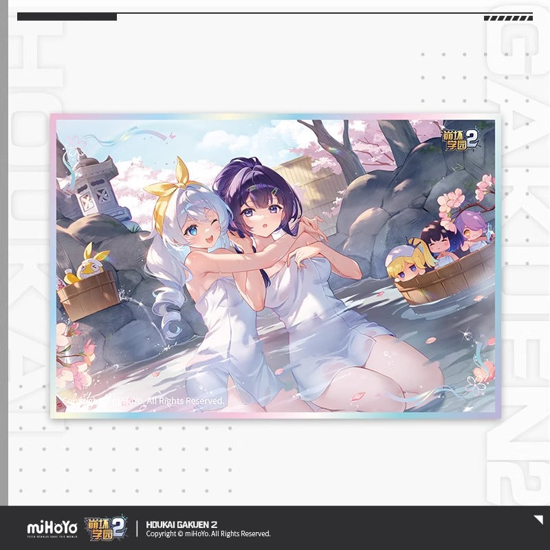 Acrylic Shikishi [Houkai Gakuen 2] - Kiana / Mei - HaruHaru Series