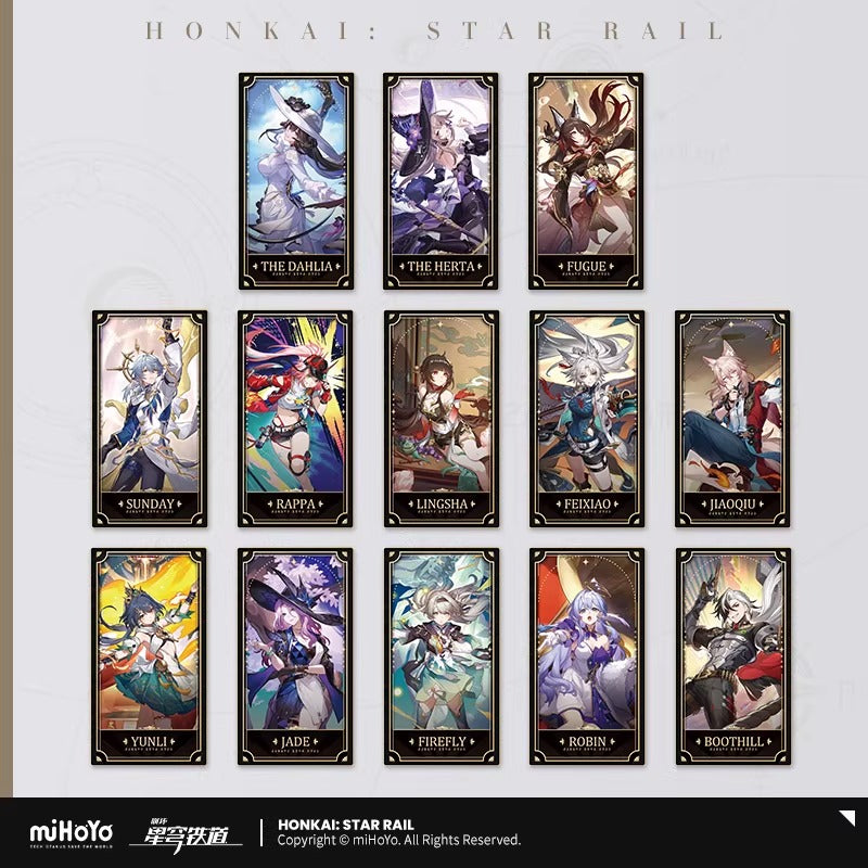 Carte Laser Commémoratives [Honkai: Star Rail] - Part A : Penacony - 3rd Anniversary Celebration